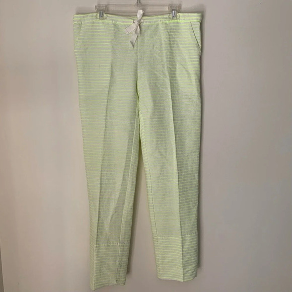 Lemlem Pants Women’s Small Neon Striped Draw String Light Pants - Picture 1 of 15